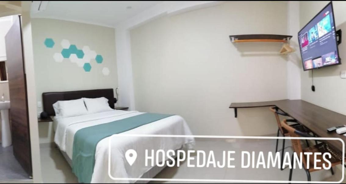 Hospedaje Diamantes บัวโช ภายนอก รูปภาพ